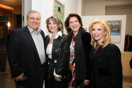 2008: Η Ρούλα Μάτσα με τον Δημήτρη Καλιτζάντζη, την Μάγδα Μπαλτογιάννη και την Mελίνα Δασκαλάκη